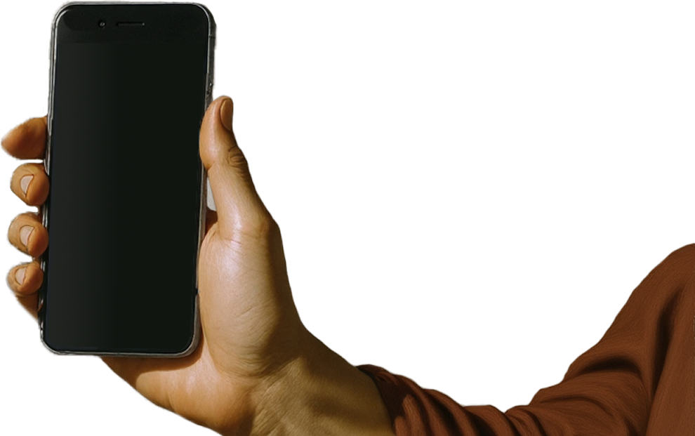 Right Hand with Phone